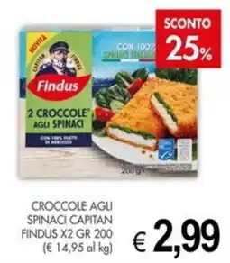 PrestoFresco Crocchette agli spinaci Findus offerta