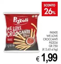 PrestoFresco Patate We Love Croccanti Pizzoli offerta