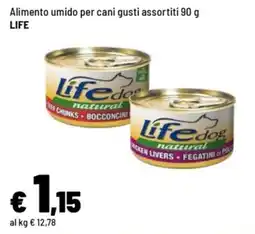 Iper La Grande Alimento umido per cani LIFE offerta