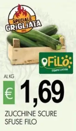 PrestoFresco ZUCCHINE SCURE SFUSE FILO offerta