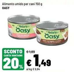 Iper La Grande Alimento umido per cani OASY offerta