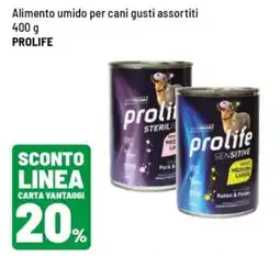Iper La Grande Alimento umido per cani prolife offerta