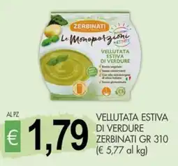 PrestoFresco Le Monoporzioni ESTATE VELLUTATA ESTIVA DI VERDURE ZERBINATI offerta