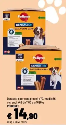 Iper La Grande Dentastix Pedigree offerta