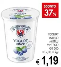 PrestoFresco STERZING-VIPITENO YOGURT intero offerta