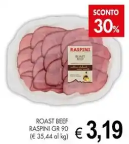 PrestoFresco ROAST BEEF RASPINI offerta