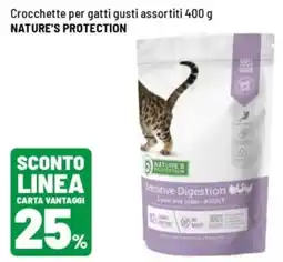 Iper La Grande Crocchette per gatti nature's protection offerta