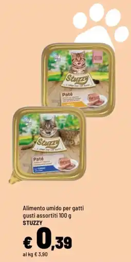 Iper La Grande Alimento umido per gatti gusti assortiti STUZZY offerta