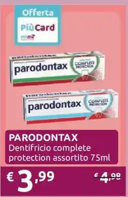 Ipersoap Parodontax Dentifricio complete protection assortito offerta