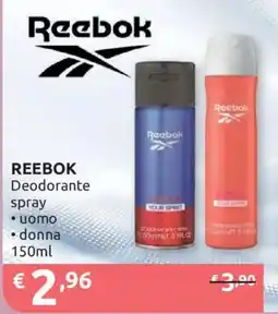 Ipersoap REEBOK Deodorante spray offerta