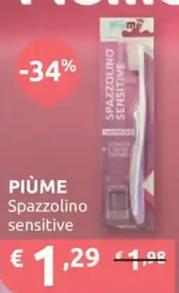 Ipersoap PIÙME Spazzolino sensitive offerta
