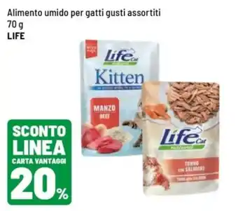 Alimento umido per gatti Life