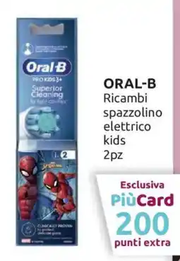 Ipersoap Oral-b ricambi spazzolino elettrico kids offerta