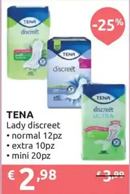 Ipersoap TENA Lady discreet offerta