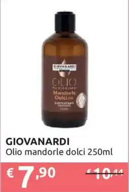 Ipersoap GIOVANARDI Olio mandorle dolci offerta