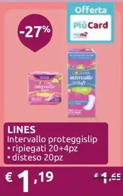 Ipersoap LINES Intervallo proteggislip offerta