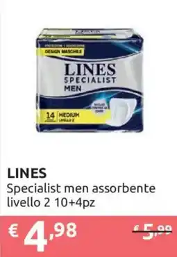 Ipersoap LINES Specialist men assorbente offerta