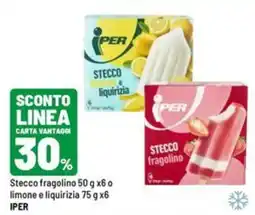 Iper La Grande Stecco fragolino, limone e liquirizia Iper offerta