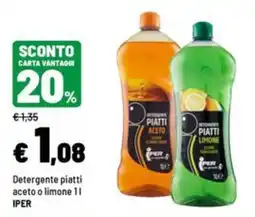 Iper La Grande Detergente piatti Iper offerta