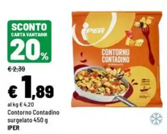 Iper La Grande Contorno Contadino IPER offerta
