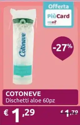 Ipersoap Cotoneve Dischetti aloe offerta