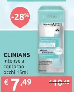 Ipersoap CLINIANS Intense a contorno occhi offerta