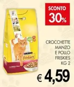 PrestoFresco Crocchette Manzo e Pollo Friskies offerta