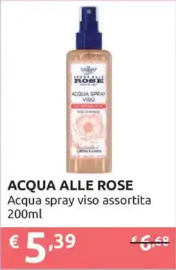 Ipersoap ACQUA ALLE ROSE Acqua spray viso assortita offerta
