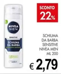 PrestoFresco Schiuma da barba sensitive NIVEA MEN offerta