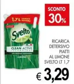 PrestoFresco Ricarica detersivo piatti al limone Svelto offerta