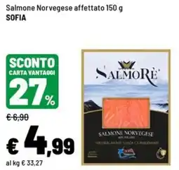 Iper La Grande Salmone Norvegese affettato SOFIA offerta