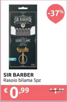 Ipersoap SIR BARBER Rasoio bilama offerta