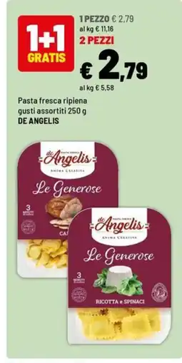 Iper La Grande Pasta fresca ripiena gusti assortiti DE ANGELIS offerta