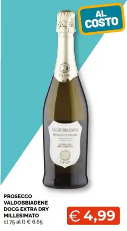 Mercatò Big Prosecco Valdobbiadene DOCG Extra Dry Millesimato offerta