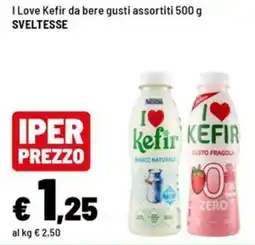 Iper La Grande I Love Kefir offerta