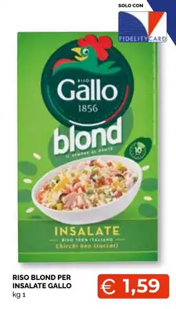 Mercatò Big Riso blond per insalate Gallo offerta