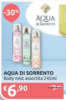 Ipersoap Aqua di Sorrento Body mist assortita offerta
