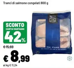 Iper La Grande Tranci di salmone congelati offerta