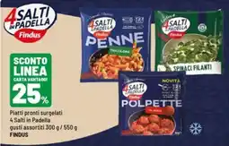 Iper La Grande Piatti pronti surgelati 4 salti in padella findus offerta