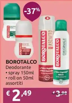 Ipersoap BOROTALCO Deodorante offerta