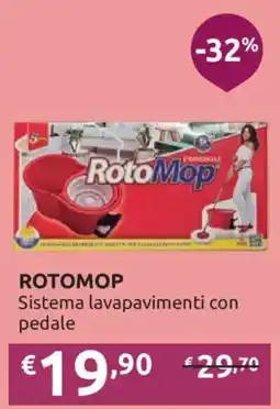 Ipersoap ROATOMOP Sistema lavapavimenti con pedale offerta