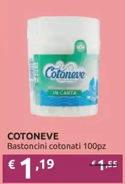Ipersoap Cotoneve Bastoncini Cotonati offerta