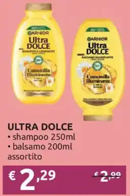 Ipersoap Garnier Ultra Dolce offerta