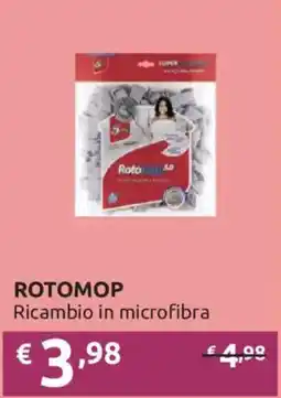 Ipersoap ROTOMOP Ricambio in microfibra offerta