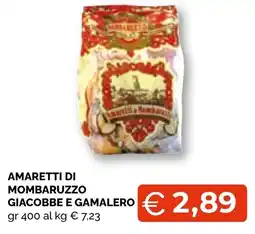 Mercatò Big AMARETTI DI MOMBARUZZO GIACOBBE E GAMALERO offerta