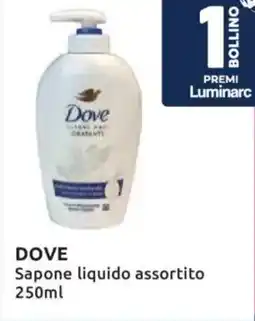 Ipersoap Dove sapone liquido offerta