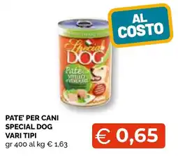 Mercatò Big Pate' per cani Special Dog offerta