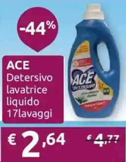 Ipersoap Ace detersivo lavatrice liquido offerta