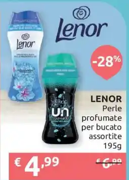 Ipersoap Lenor Perle profumate per bucato assortite offerta