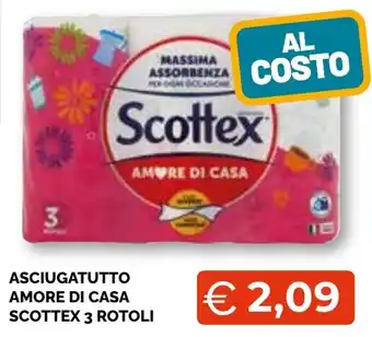 Mercatò Big Asciugatutto amore di casa Scottex offerta